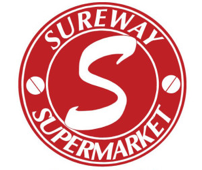 A theme logo of Sureway Supermarket